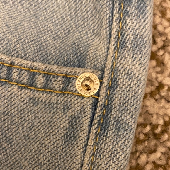 FARM Rio Light Blue Rose Embroidery Denim Flare Jeans. F34 3155721. Size 27 - Picture 8 of 16